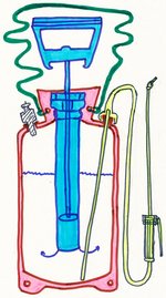 Druckspeicherspritze